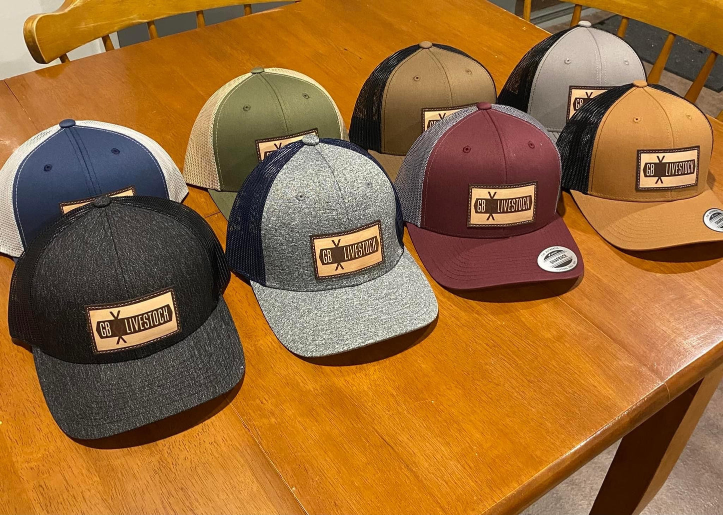 GB Livestock Custom Hats